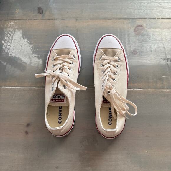 Converse Unisex Natural Ivory Chuck Taylor All Star Canvas Sz 9 - Picture 9 of 16